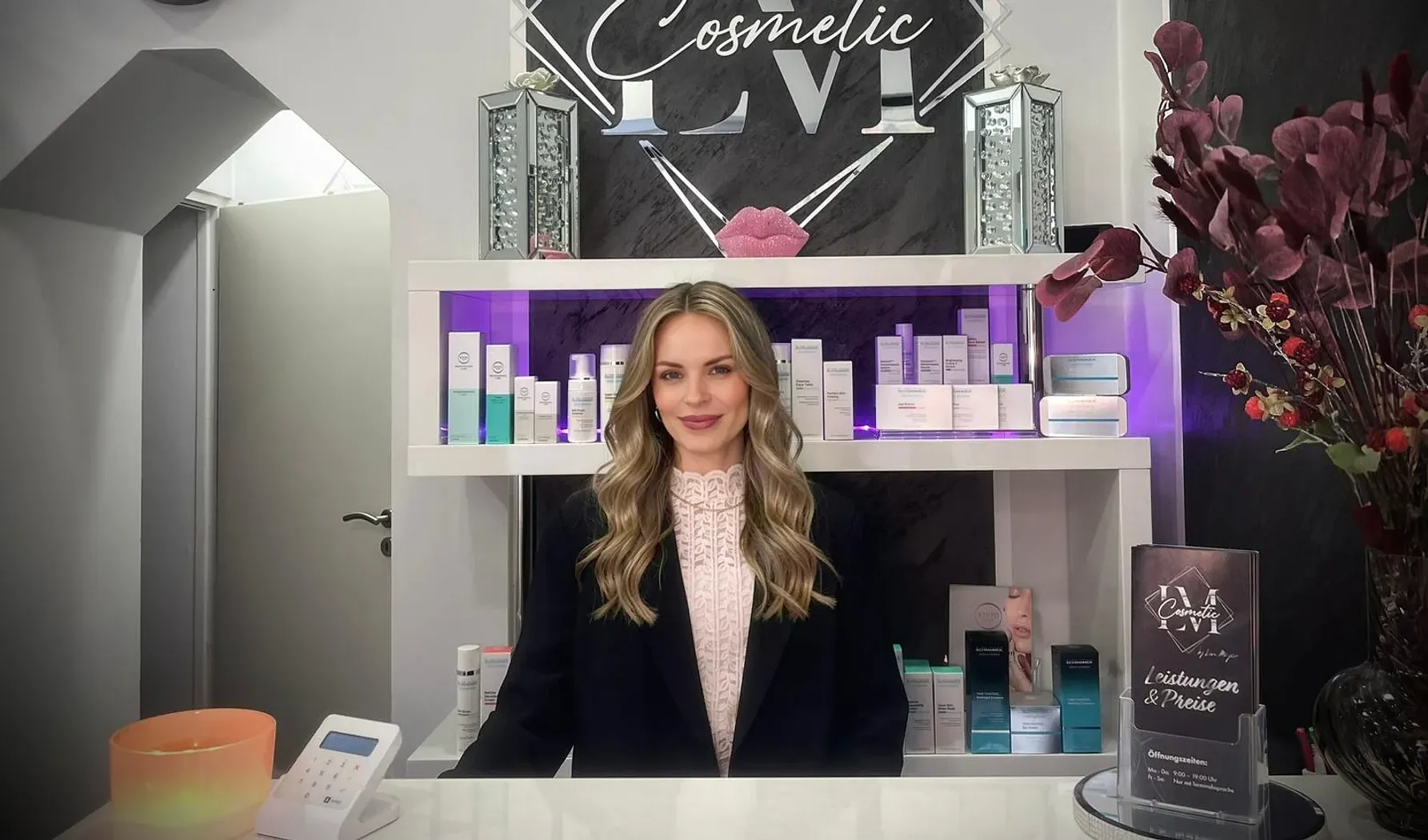 Empfang im LM Cosmetic Studio in Essen